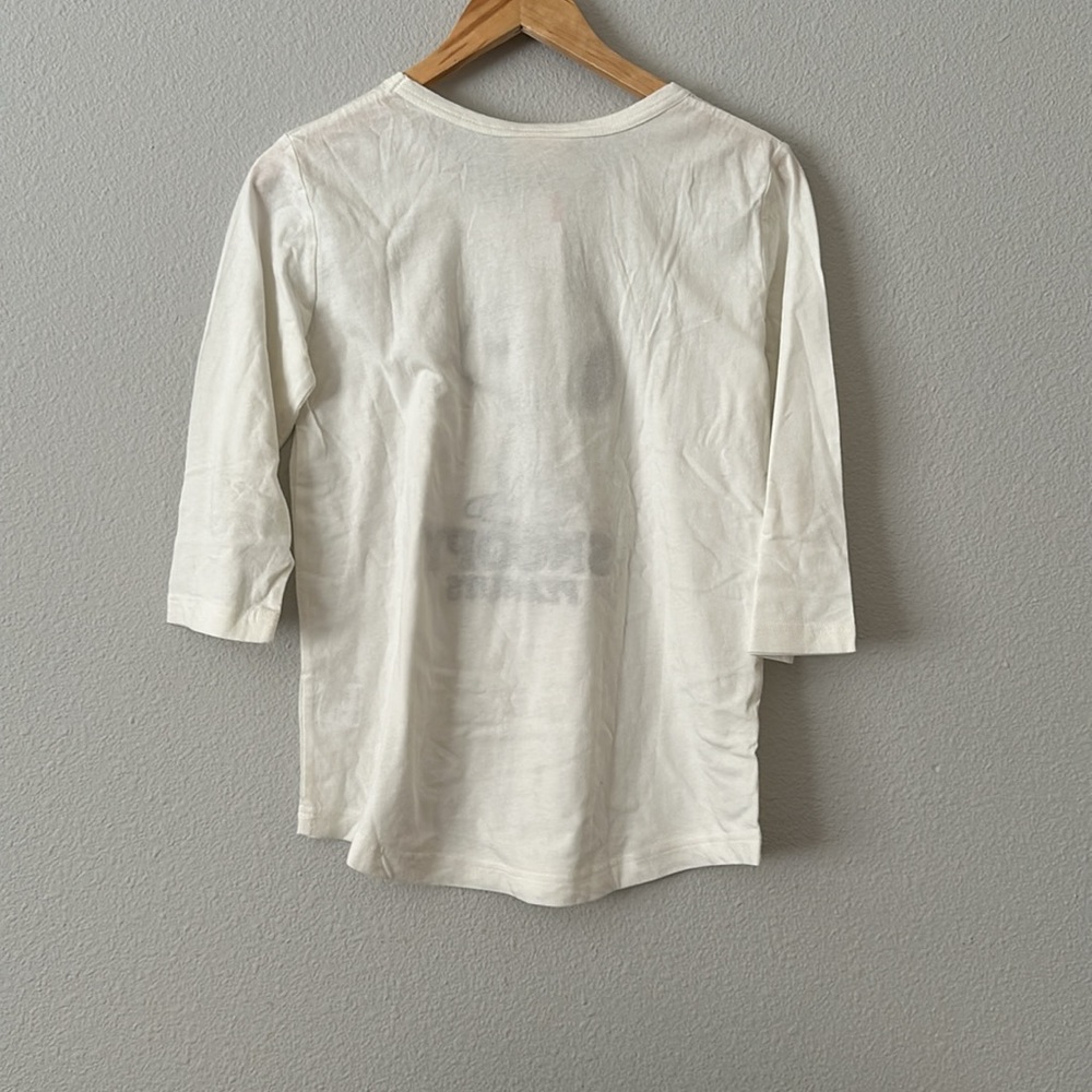 Peanuts snoopy cotton t-shirt embroidered brand new - Picture 3 of 5